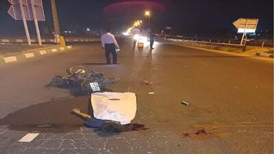 مرگ دلخراش راکب نوجوان در بلوار غدیر قم