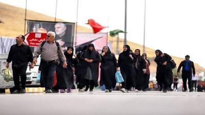  ثبت تردد نزدیک به ۷ هزار زائر اربعین از پایانه مرزی تمرچین طی دو روز گذشته/ تردد زائران روان و بدون مشکل است 