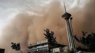 هواشناسی استان تهران اطلاعیه داد/ وزش باد خیلی شدید و احتمال رخداد طوفان گرد و خاک