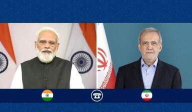  رایزنی نخست‌وزیر هند با پزشکیان درباره تنگه هرمز