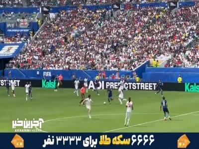  گل زیبا و زودهنگام دیکلان رایس از دوربین تماشاگران