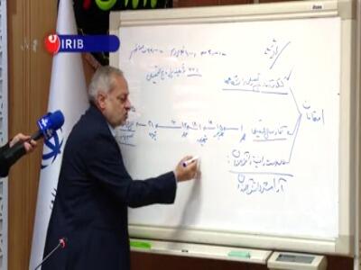 وزیر آموزش و پرورش برای تشریح چرایی لغو امتحانهای نهایی در ۴ استان کشور پای تخته رفت