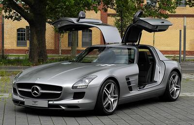  SLS AMG؛ شاهین بال‌گشوده مرسدس!