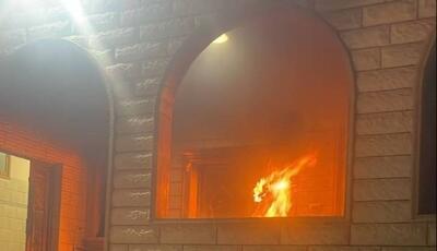  آتش زدن مسجدی در الخلیل توسط صهیونیست ها