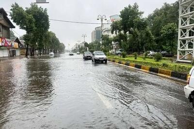  رگبار باران در ارتفاعات البرز مرکزی و جنوب شرق کشور