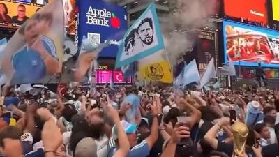  حضور هواداران پرشور آرژانتین در نیویورک برای فینال جام جهانی 2026