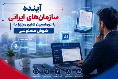  آینده سازمان‌های ایرانی با اتوماسیون اداری مجهز به هوش مصنوعی