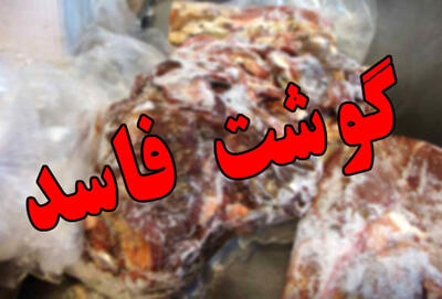  امحای گوشت های فاسد در قزوین
