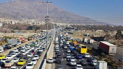  تردد خودروها در جاده هراز فردا و پس‌فردا ممنوع است