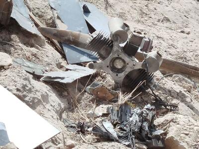 انهدام یک فروند پهپاد متجاوز MQ-9 توسط نیروی پدافند هوایی ارتش در منطقه غرب