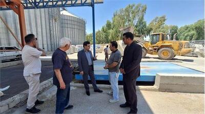  بازدید مدیر کل کار لرستان از روند احداث کارخانه آرد آوند زرین شهرستان پلدختر