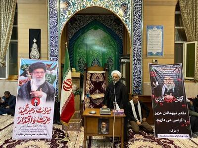  امام جمعه جلفا: مسئولان باید سیره رهبر شهید را الگوی خدمت قرار دهند