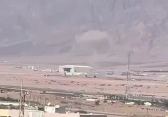  اصابت دقیق موشک ایرانی به فرودگاه العقبه