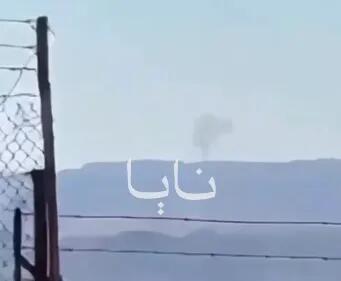  رسانه‌های عربی از برخاستن دود از فرودگاه ملک حسین در العقبه اردن خبر دادند