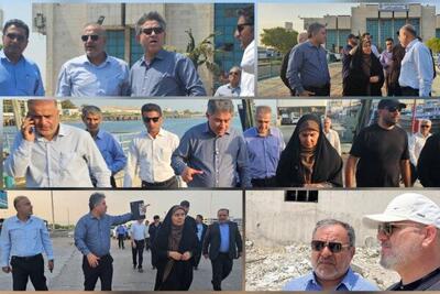  وزیر راه از بندر شهید باهنر بازدید و روند خدمات‌رسانی را بررسی کرد - پارس فوتبال