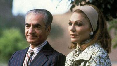 عکس سفر در زمان / میز ناهار شاهانه فرح دیبا و شاه پهلوی در محوطه کاخ سعد آباد سال 1340
