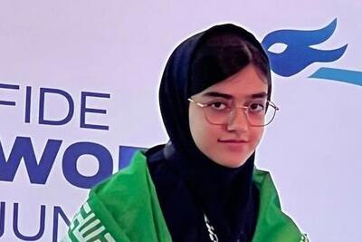 دختر نوجوان استان با درخشش در رقابتهای قهرمانی کشور در بین ۵شطرنج باز برتر ایران جای گرفت