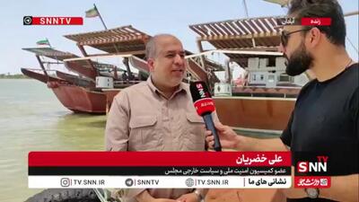  خضریان: آمریکایی‌ها از پشت سامانه‌های تاد و پاتریوت خارج شوند و وارد جنوب ایران شوند تا زمین اروندرود، آبادان و خرمشهر از خون آنها سیراب شود