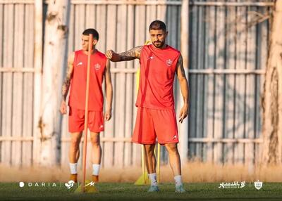  بازگشت مهاجم مازاد به تمرین پرسپولیس