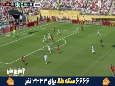 دفاع جانانه آرژانتینیها مانع گلزنی کوکوریا شد