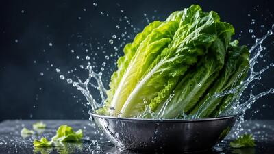 آموزش شستشوی کاهو فرانسوی و روش نگهداری صحیح آن