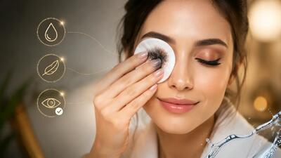 پاک کردن آرایش چشم ضد آب؛ روش ساده بدون آسیب به چشم