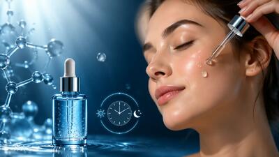  سرم هیالورونیک اسید برای چی خوبه؟ بهترین زمان مصرف استفاده از سرم هیالورونیک اسید