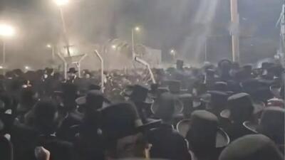  حمله حریدی‌ها به زندان ۱۰ اسرائیل