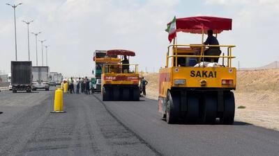  پیشرفت ۳۰ درصدی پروژه بهسازی باند شمالی آزادراه قزوین–زنجان در محدوده پل تاکستان