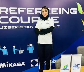 پروانه فامیلیفرد؛ نماینده والیبال سمنان با ۱۳ سوت در مسابقات قهرمانی آسیا