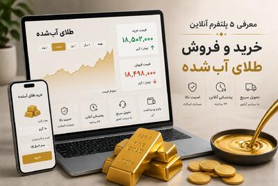 بهترین پلتفرم آنلاین خرید و فروش طلا آبشده