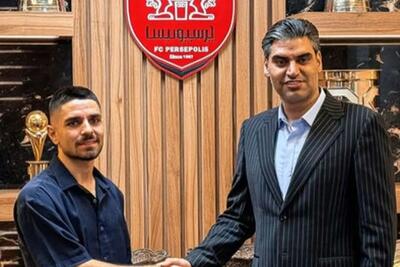 تمدید قرارداد هافبک پرسپولیس به مدت یک فصل دیگر