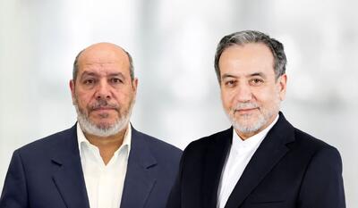  پیام عراقچی به رئیس جدید دفتر سیاسی جنبش حماس
