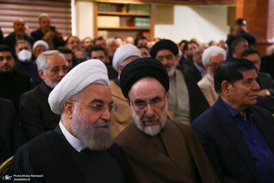 تهمت و توهین به سید محمد خاتمی و حسن روحانی در برنامه تلویزیون + فیلم