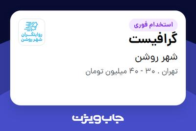  استخدام گرافیست در شهر روشن