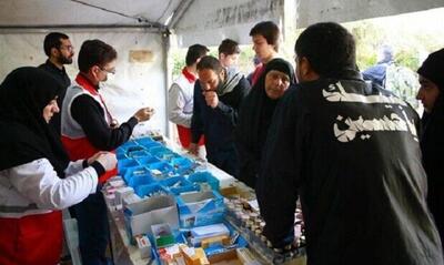  تمهیدات امدادی و لجستیکی جمعیت هلال احمر مازندران ویژه اربعین