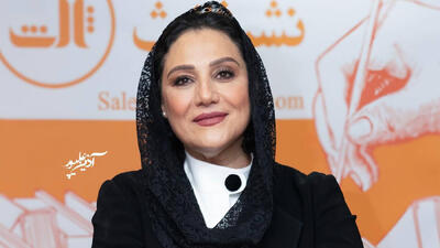  جادوی هندسه در استایل شبنم مقدمی/ انتخاب متفاوت بازیگر محبوب در جشن امضای نخستین رمانش