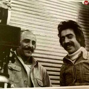  عکس مسعود کیمیایی و نعمت حقیقی در دوران جوانی