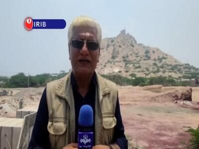 خبرنگار صداوسیما از مشاهدات خود هنگام ورود به جزیره بوموسی میگوید