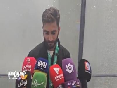  یونس طلاور: حق خودمان را در زمین مسابقه گرفتیم