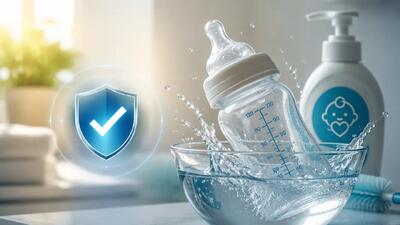  بهترین شوینده و مایع مخصوص شستن و استریل کردن شیشه شیر نوزاد