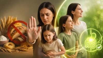  چگونه بفهمیم به گلوتن حساسیت داریم؟ علائم حساسیت به گلوتن در کودکان و بزرگسالان