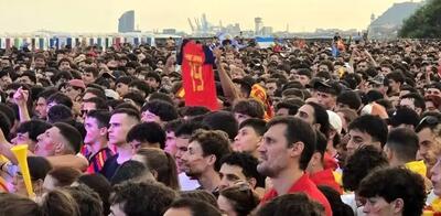  جشن قهرمانی اسپانیا کشته داد!