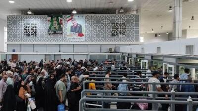  راه‌اندازی ۱۰۰ ورودی برای خروج زائران اربعینی گذرگاه مرزی مهران