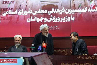  جلسه کمیسیون فرهنگی مجلس با وزیر ورزش و جوانان