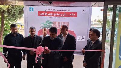 نمایشگاه تخصصی مبلمان در قزوین افتتاح شد
