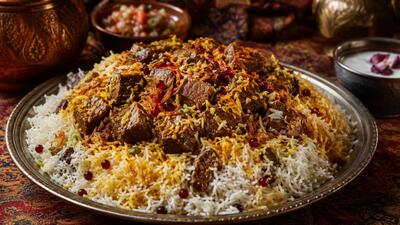 طرز تهیه چلو گوشت لای برنج؛ غذای مجلسی و خوش عطر با رازهای خوشمزه شدن