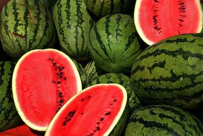 ۵ نشانه طلایی برای انتخاب هندوانه شیرین و رسیده