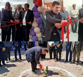  سه طرح عمرانی حمایتی بهزیستی مراغه کلنگ‌زنی و افتتاح شد