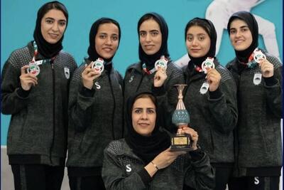  نایب‌ قهرمانی بانوان چادرملو اردکان در لیگ برتر شمشیربازی کشور